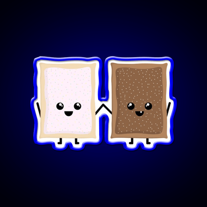 Bestie Pop Tarts Snack Food Led Neon Sign Rgb Color - Shineneon