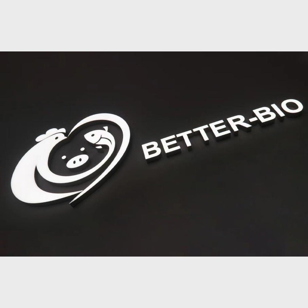 Better Bio 3D Frontlit Channel Letters Led Light Sign - Shineneon