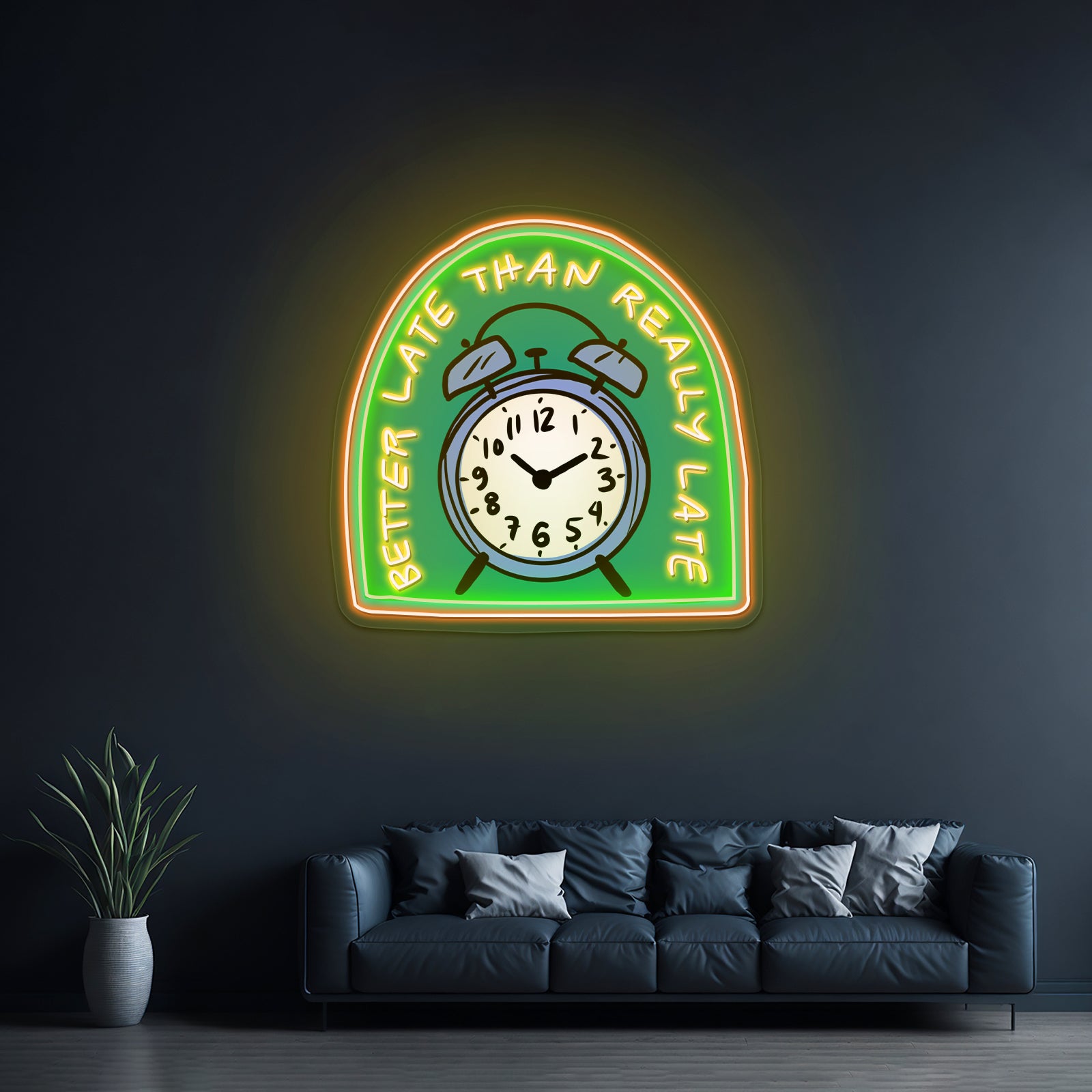 Beware The Wolfman Vintage Universal Monsters Artwork Led Neon Sign - LED neon sign view 15