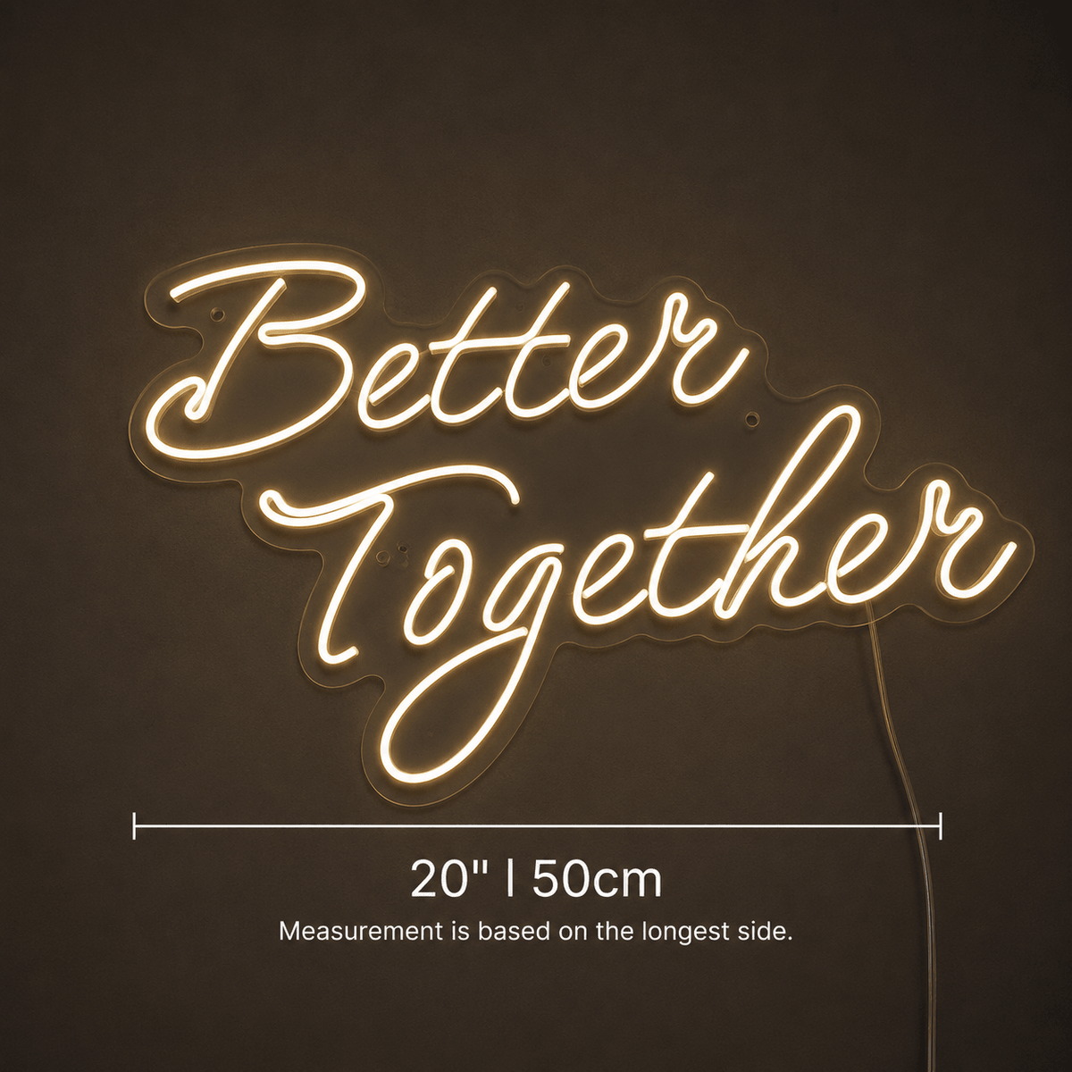 Better Together Classic Wall Light LED Neon Sign Wall Neon Sign - Shineneon