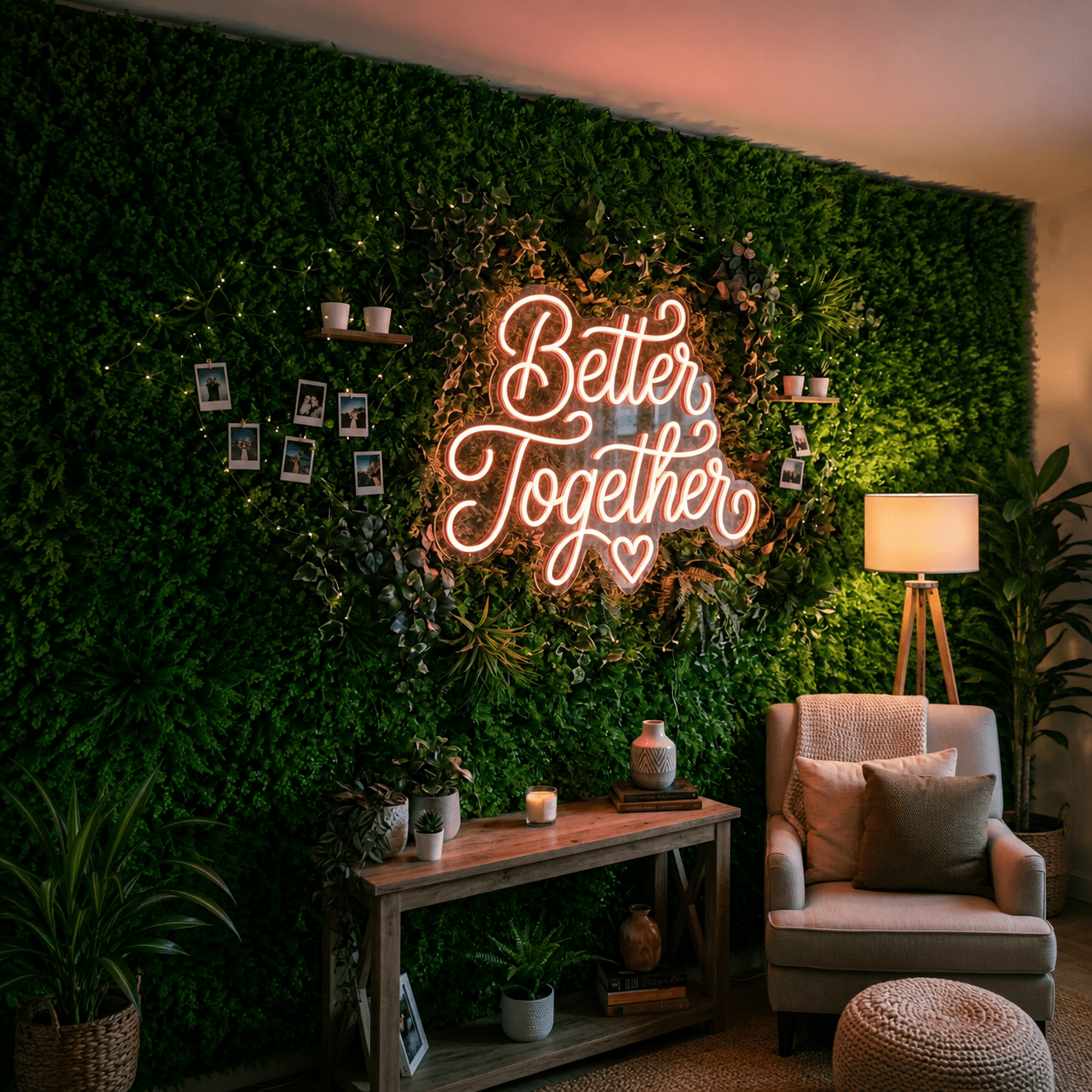 Better Together Cursive LED Neon Sign - Shineneon