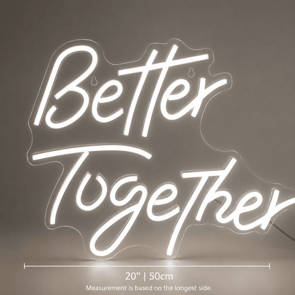 Better Together Decor Light LED Neon Sign - Shineneon