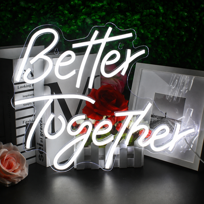 Better Together Decor Light LED Neon Sign Wall Neon Sign - 01 Original Product Image