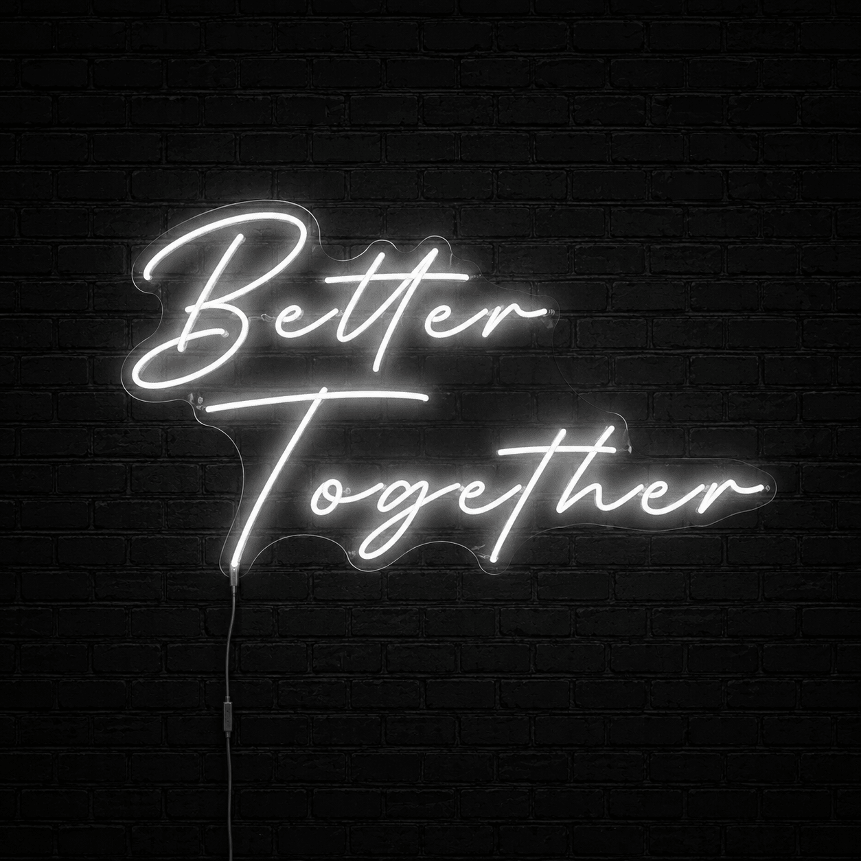 Better Together Dorm Room Decor LED Neon Sign Wall Neon Sign - Shineneon