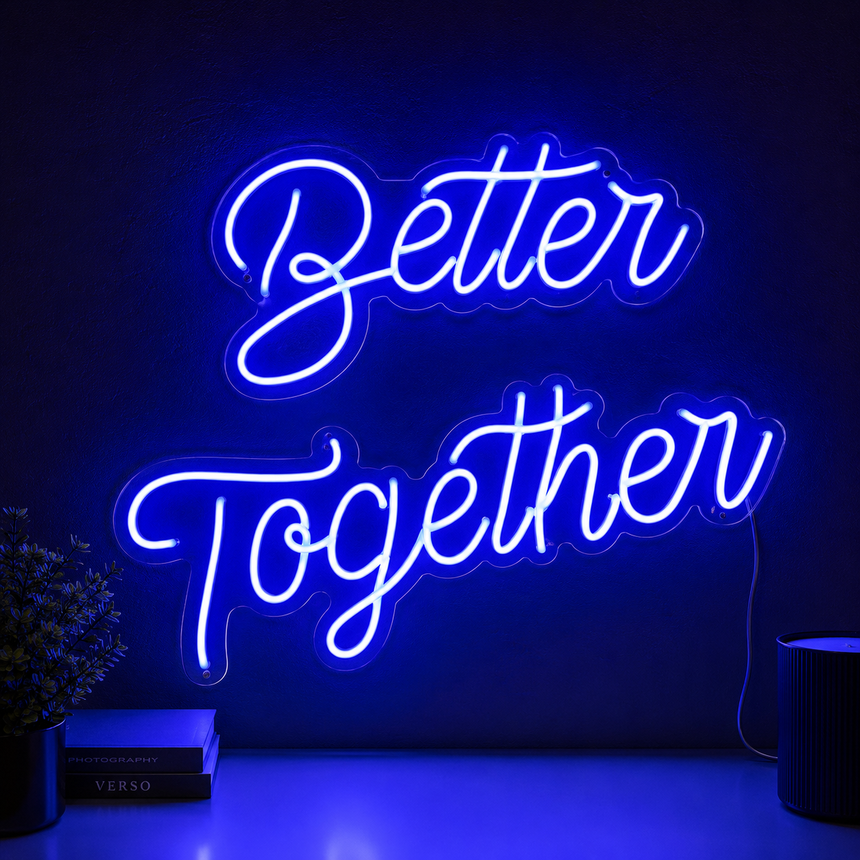 Better Together Handwritten Wall Decor LED Neon Sign - 01 Original Product Image