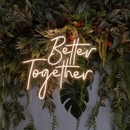 Better Together Home Wall Decor LED Neon Sign Wall Neon Sign - Shineneon