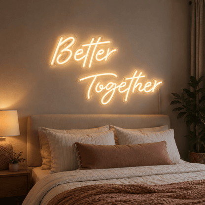 Better Together LED Neon Sign Home Decor - Shineneon