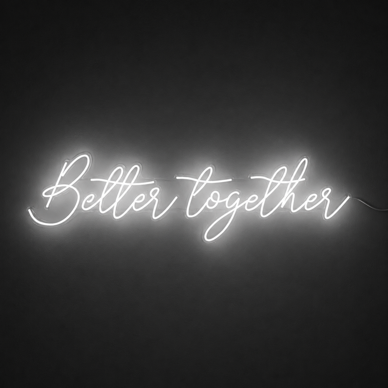 Better Together LED Neon Sign Home Wall Art - 01 Original Product Image