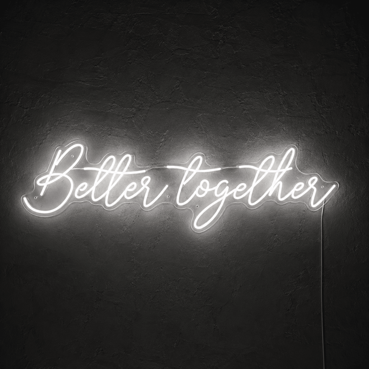 Better Together LED Neon Sign Home Wall Art - Shineneon