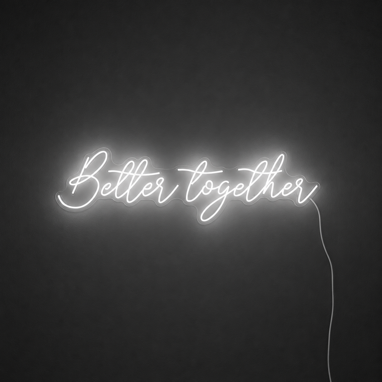 Better Together LED Neon Sign Home Wall Art Wall Neon Sign - 01 Original Product Image