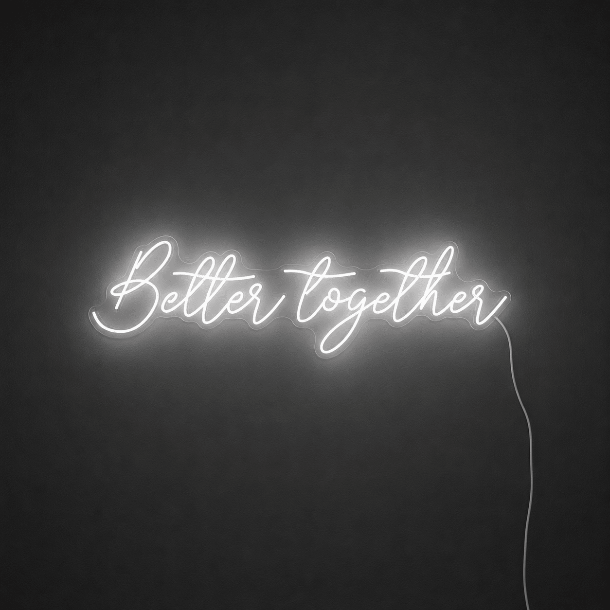 Better Together LED Neon Sign Home Wall Art Wall Neon Sign - Shineneon