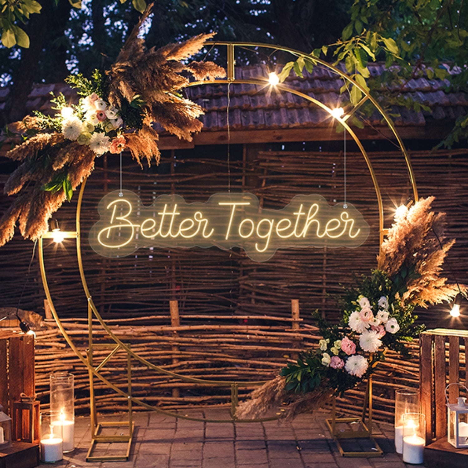 Better Together Led Neon Sign Wall Art Decor | Shineneon