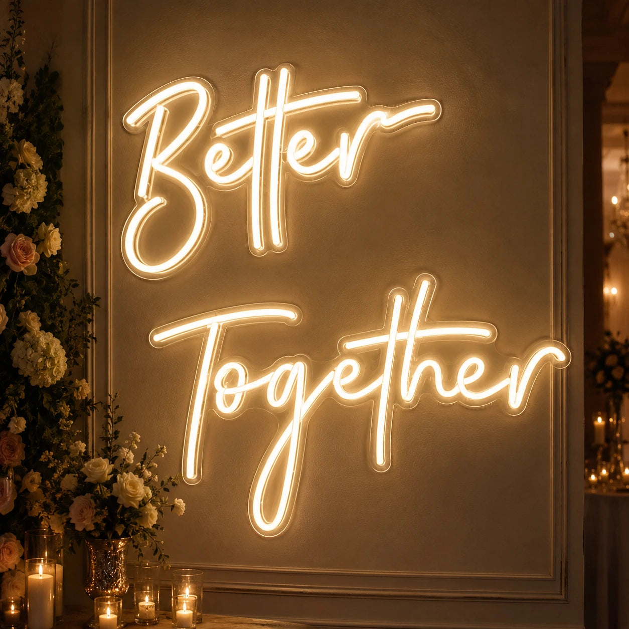 Better Together LED Neon Sign Wall Decor - 02 High-Converting Product Image