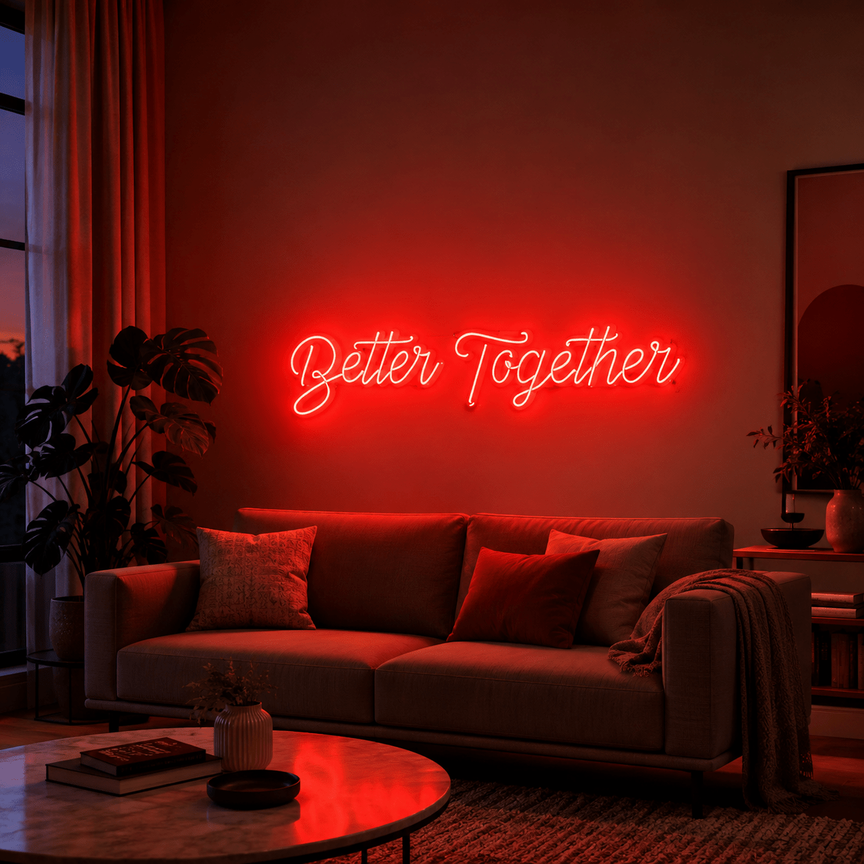 Better Together LED Neon Sign Wall Neon Sign - Shineneon