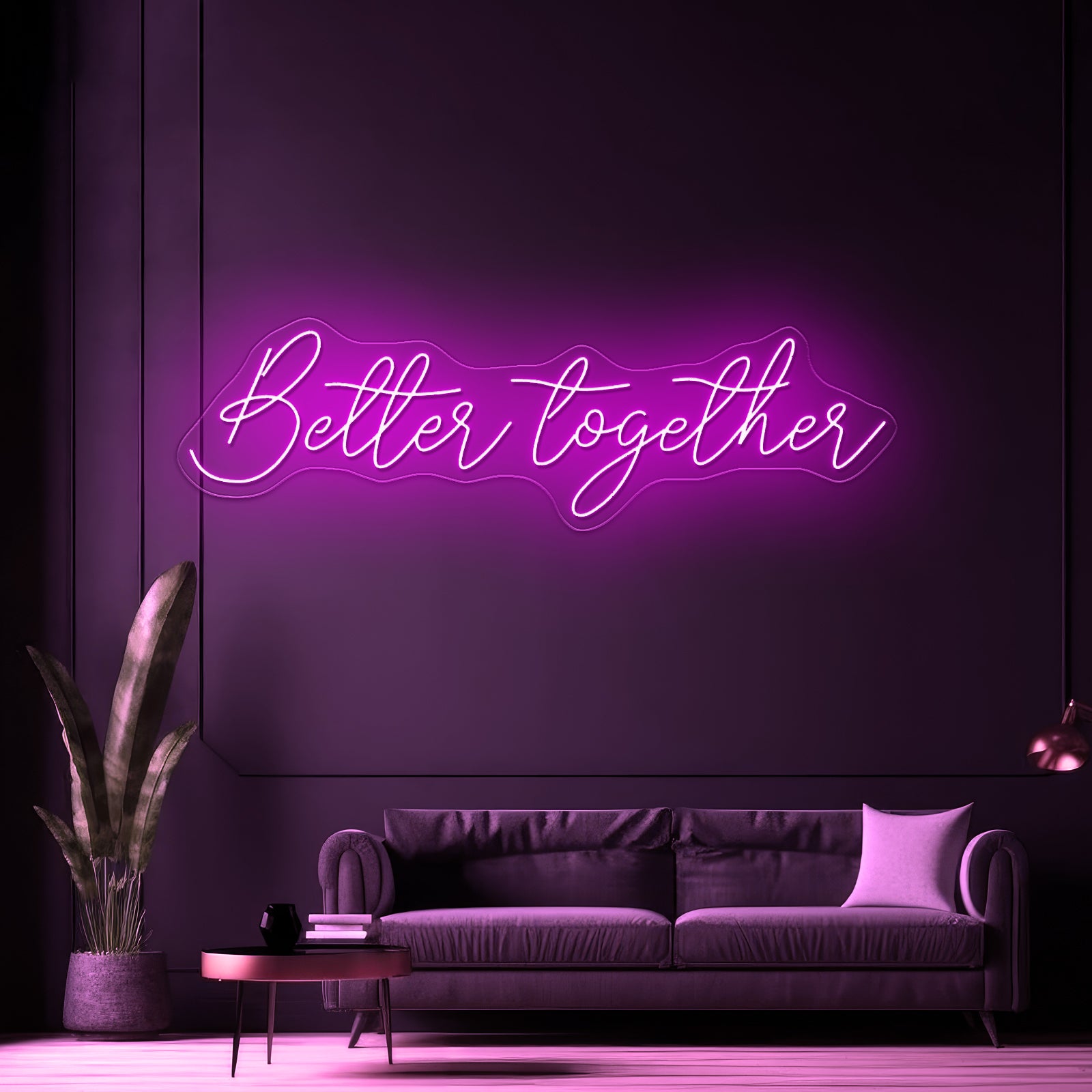 Better Together Led Neon Signs For Wedding