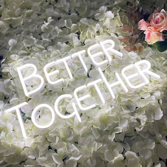 Better Together Led Sign Business Neon Sign