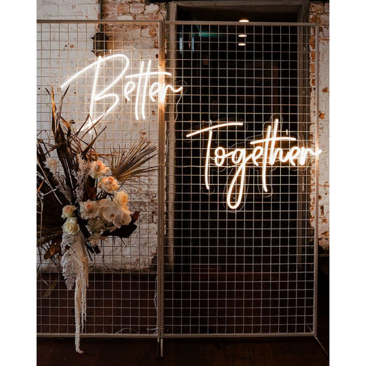 Better Together Led Sign Business Neon Signs