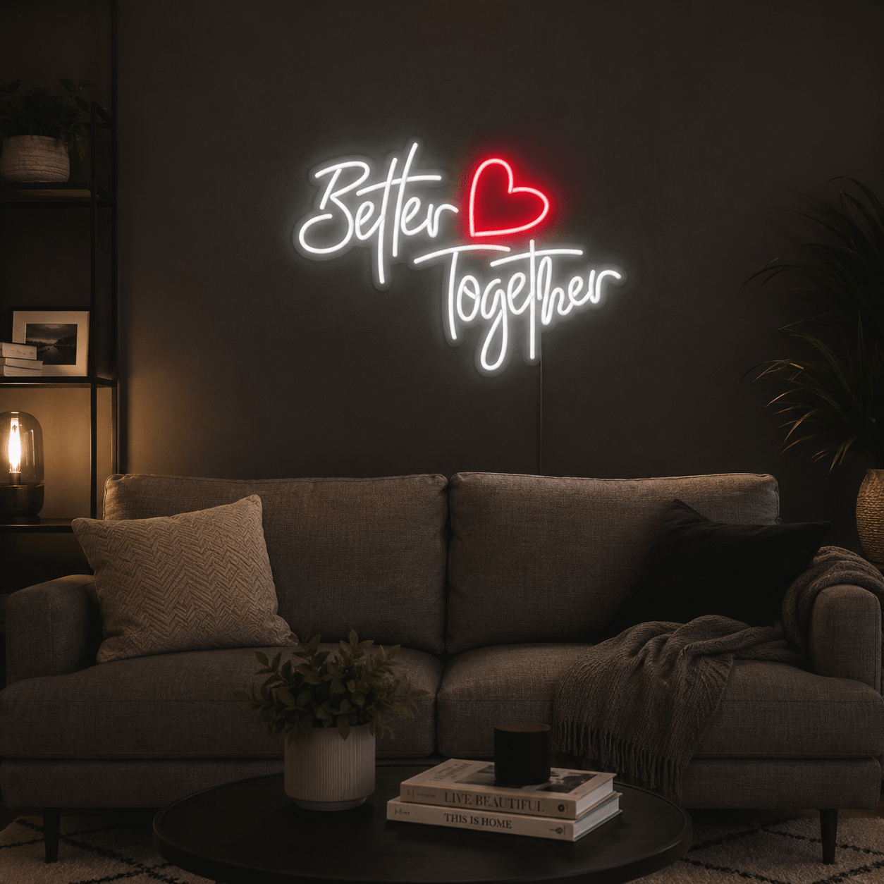 Better Together Minimal Wall Decor LED Neon Sign Wall Neon Sign - Shineneon