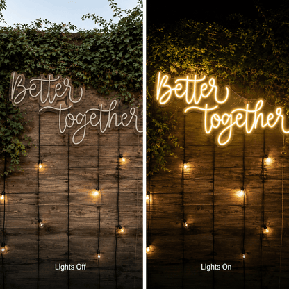 Better Together Modern Wall Light LED Neon Sign - Shineneon