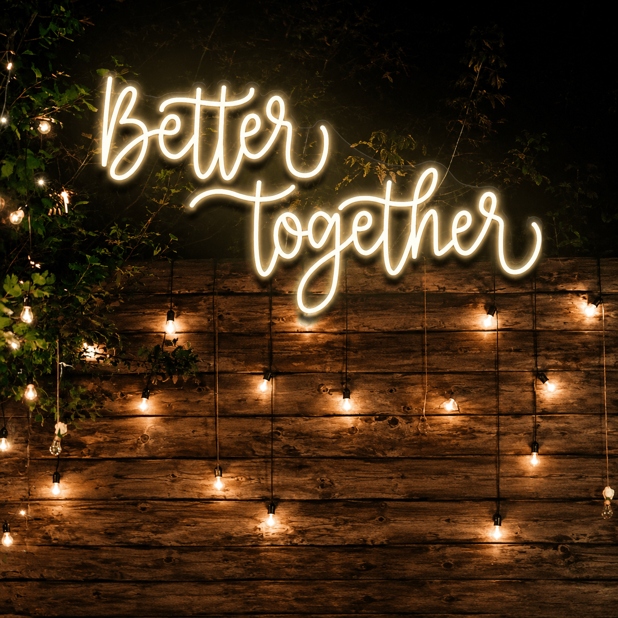 Better Together Modern Wall Light LED Neon Sign Wall Neon Sign - Shineneon