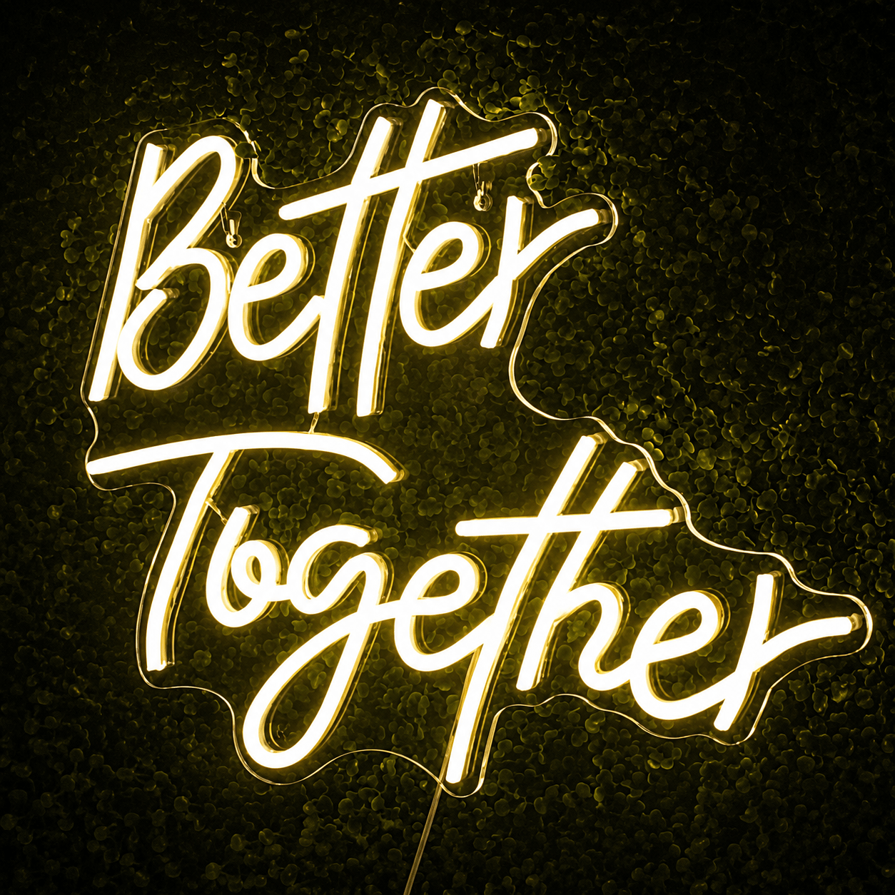 Better Together Mounted LED Neon Sign - Shineneon