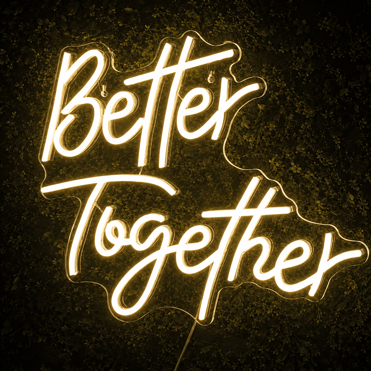 Better Together Mounted LED Neon Sign Wall Neon Sign - Shineneon