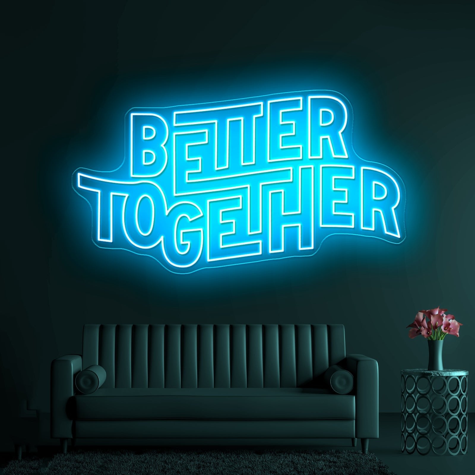 Better Together Neon Letter Signs - Shineneon