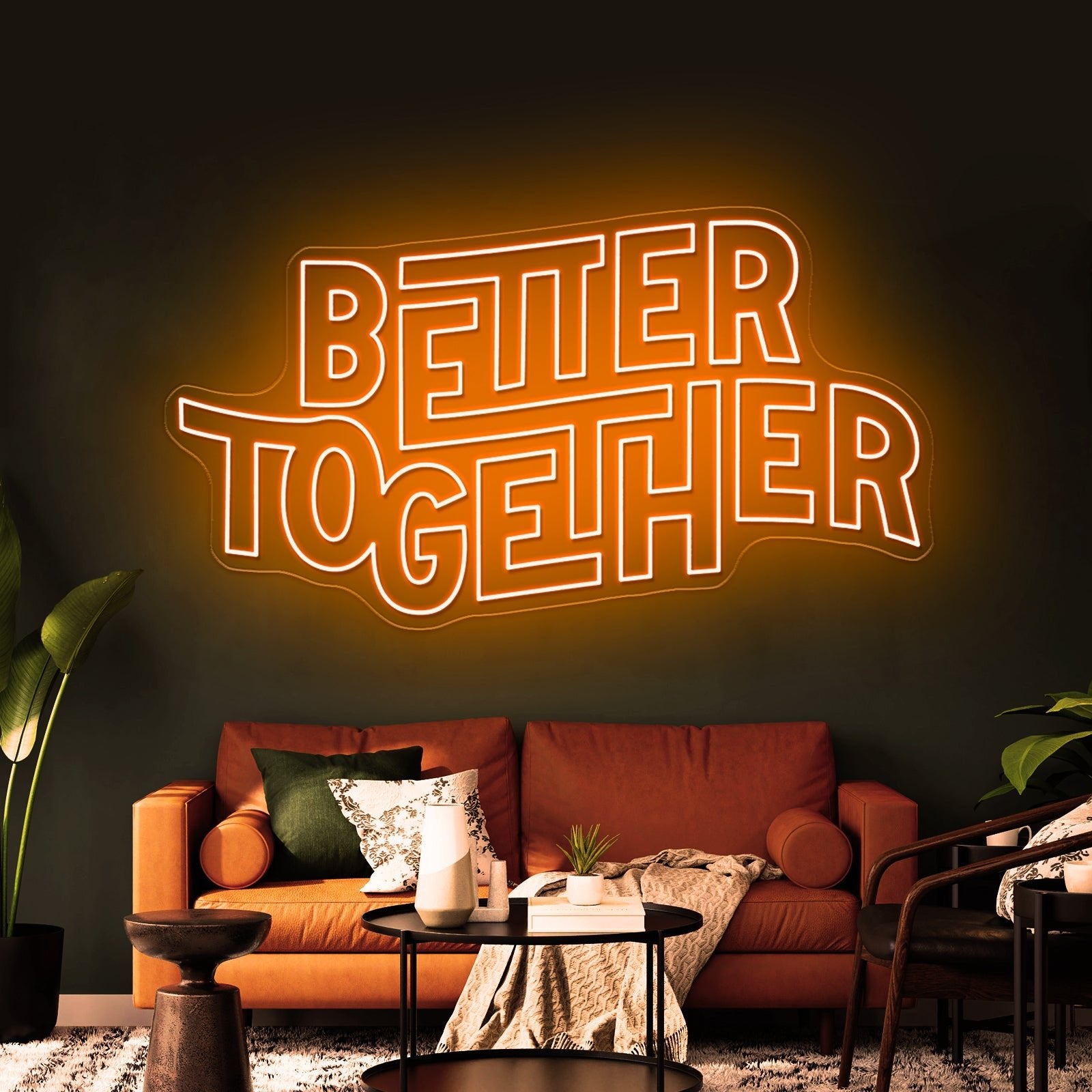 Better Together Neon Letter Signs - Shineneon