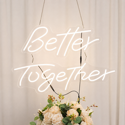 Better Together Room Decor LED Neon Sign - 01 Original Product Image