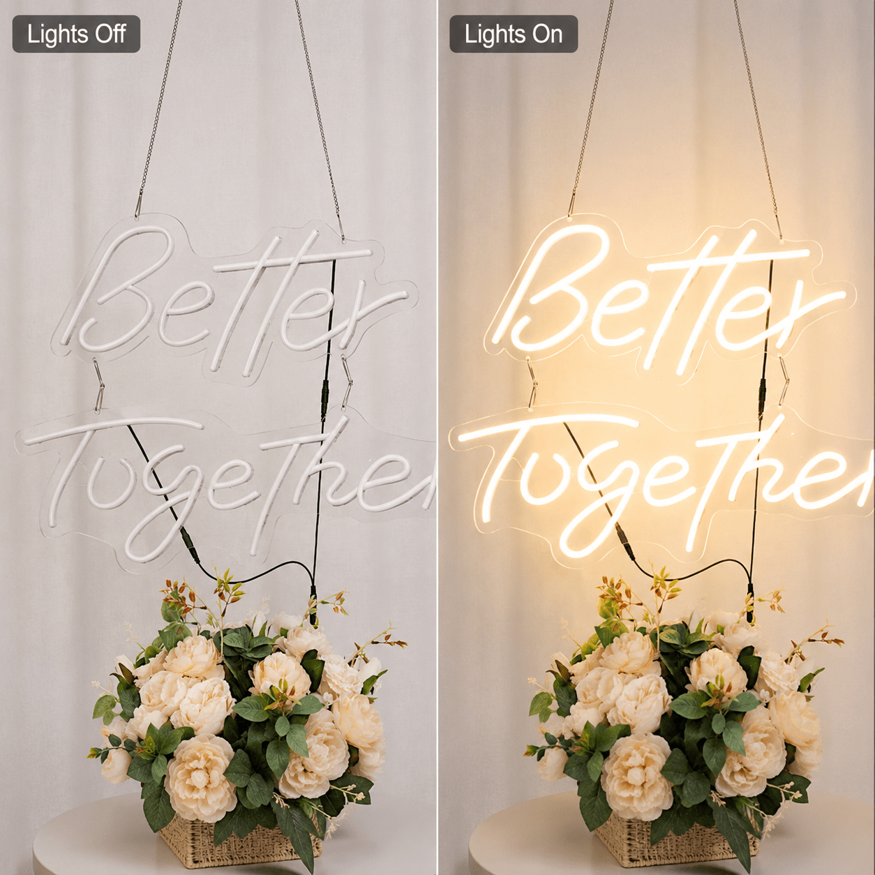 Better Together Room Decor LED Neon Sign - Shineneon