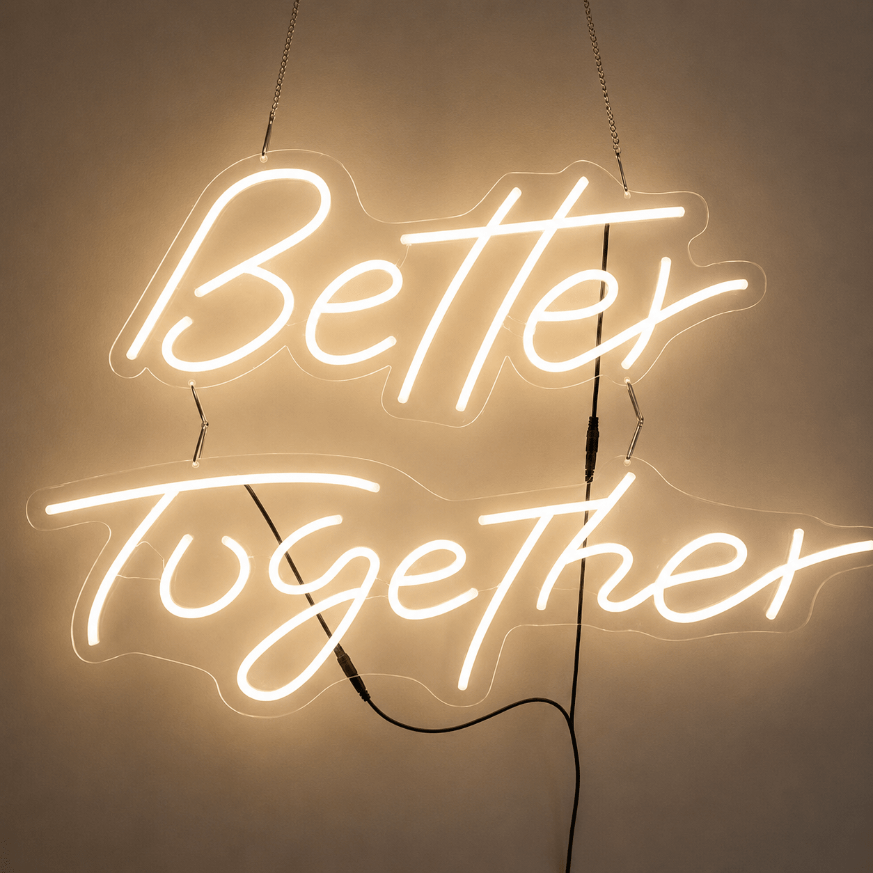 Better Together Room Decor LED Neon Sign - Shineneon