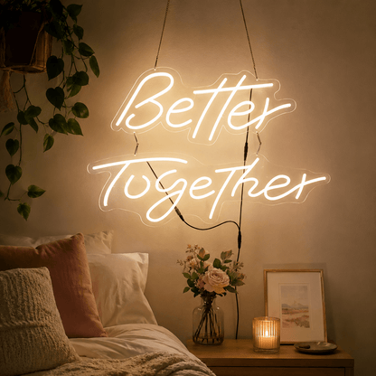 Better Together Room Decor LED Neon Sign - Shineneon