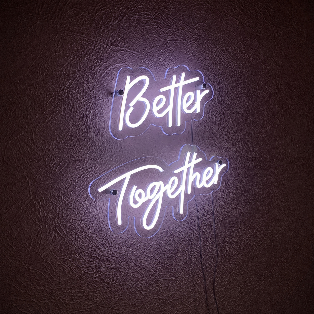 Better Together Room Wall Light LED Neon Sign - 01 Original Product Image