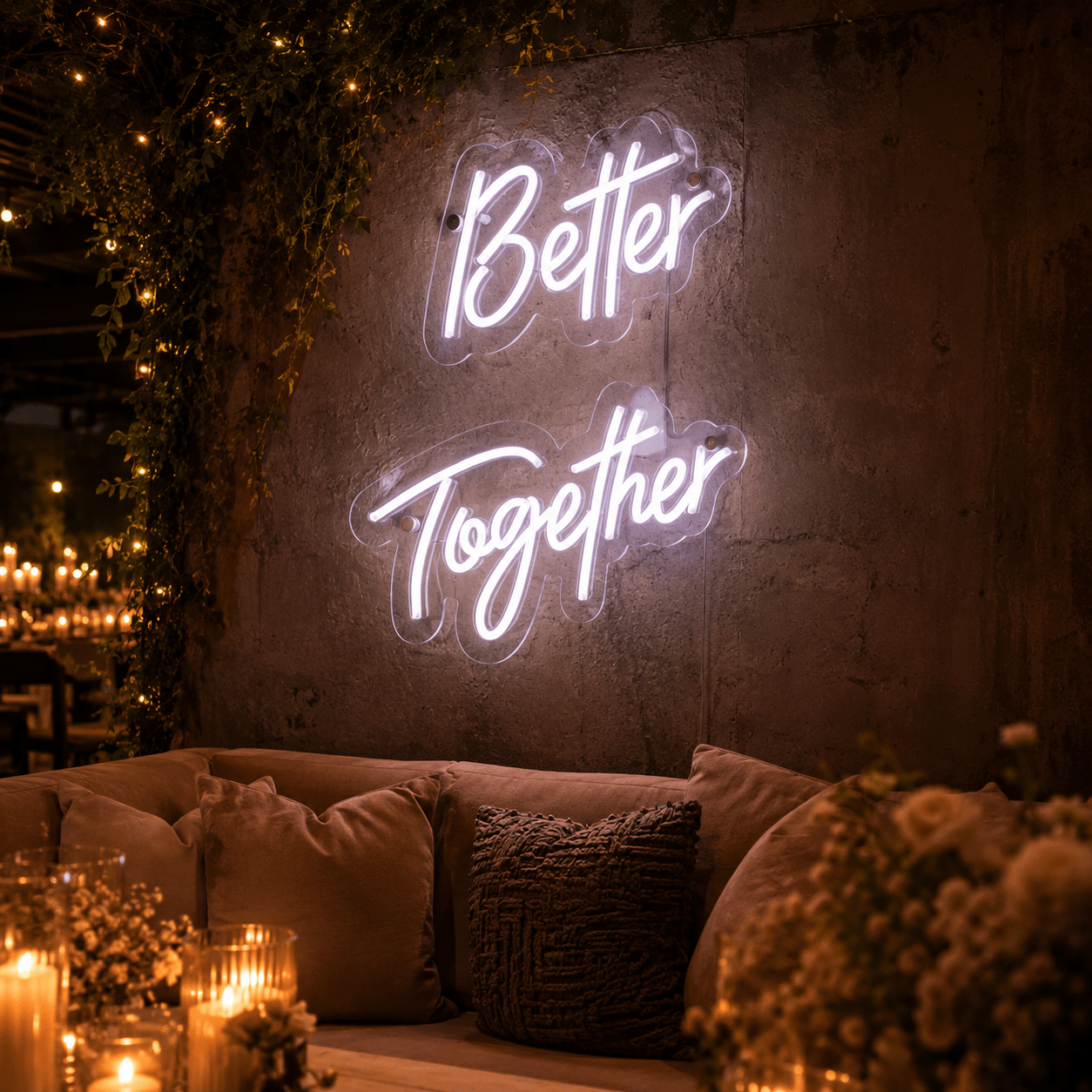 Better Together Room Wall Light LED Neon Sign Wall Neon Sign - Shineneon
