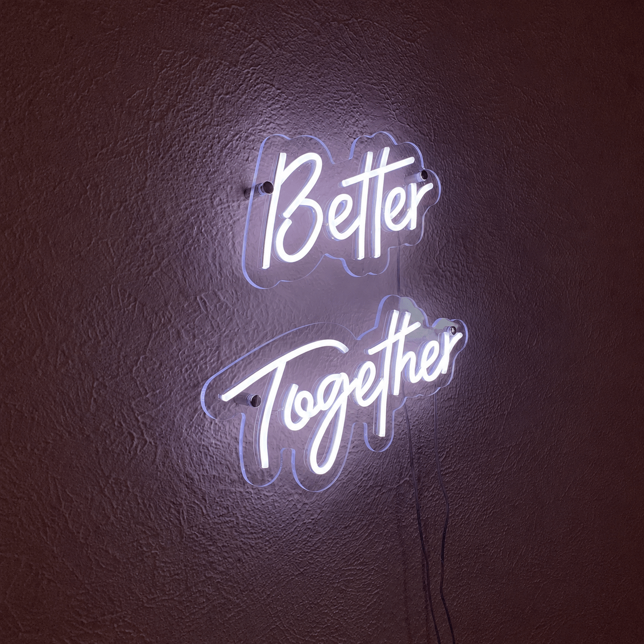 Better Together Room Wall Light LED Neon Sign Wall Neon Sign - Shineneon