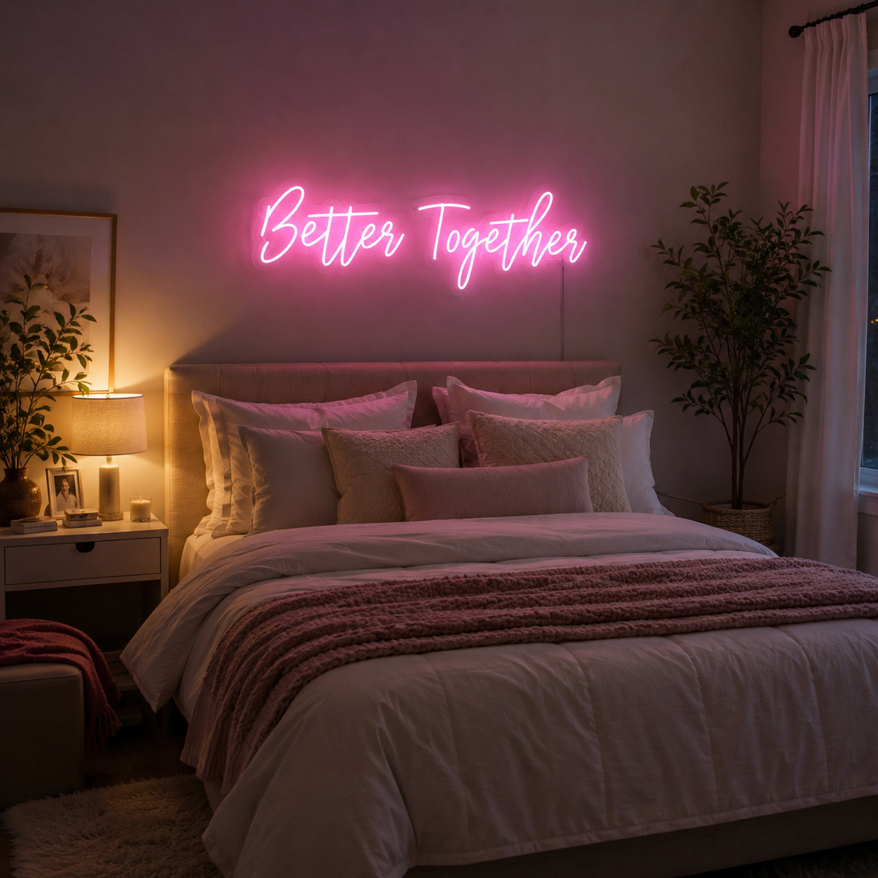 Better Together Sign Wall Decor LED Neon Sign - 02 High-Converting Product Image