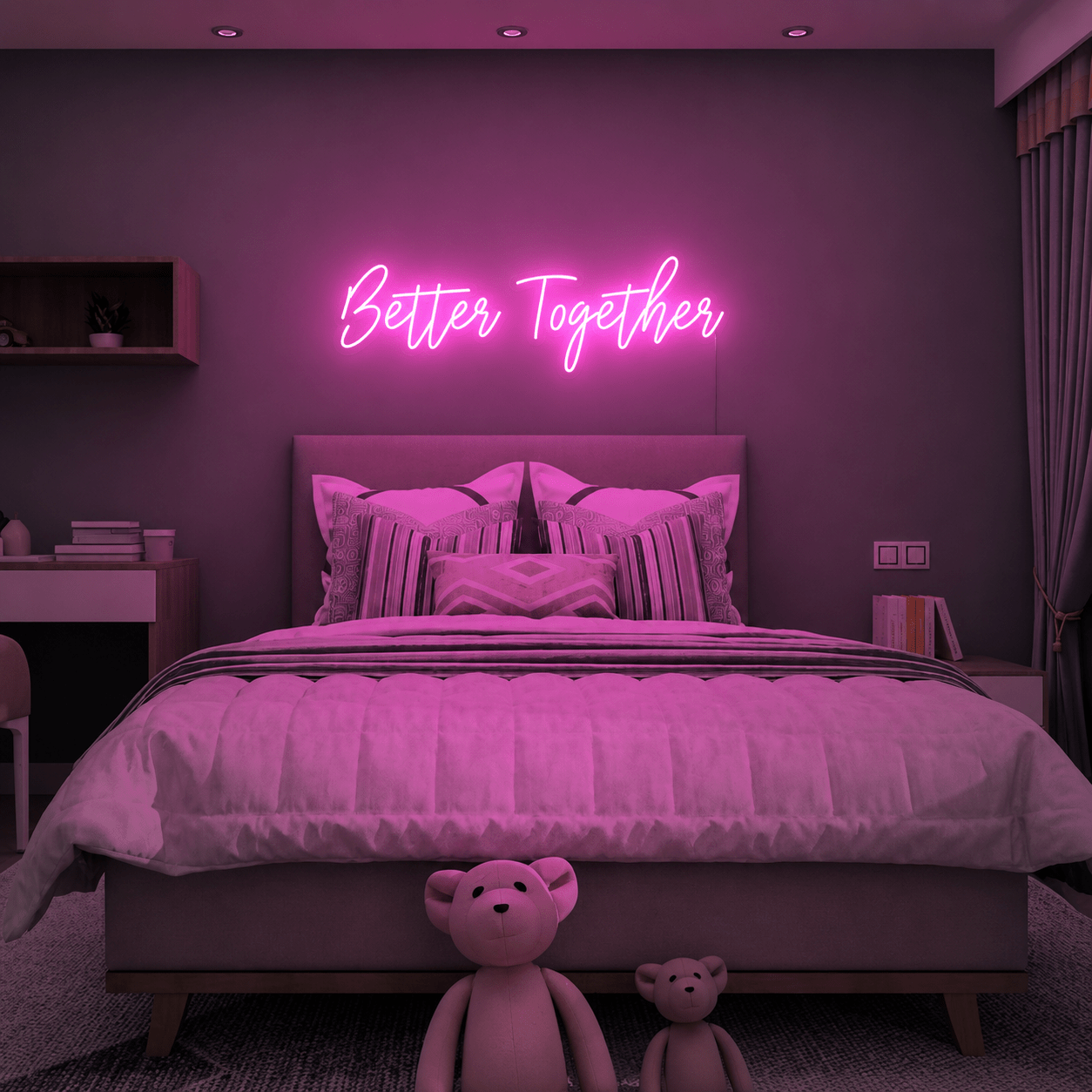 Better Together Sign Wall Decor LED Neon Sign Wall Neon Sign - Shineneon