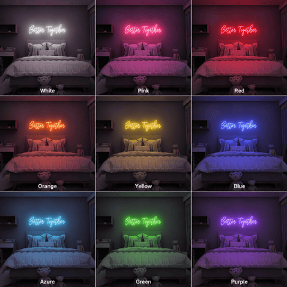 Better Together Sign Wall Decor LED Neon Sign Wall Neon Sign - Shineneon