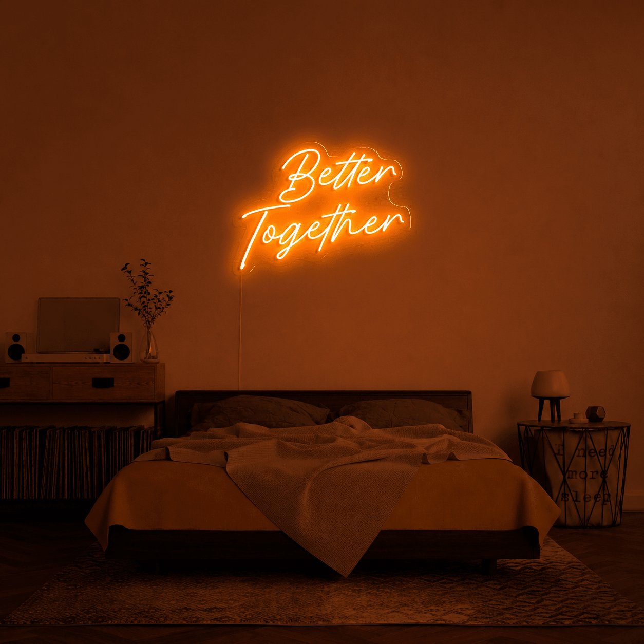 Better Together Text Wall Decor LED Neon Sign - Shineneon