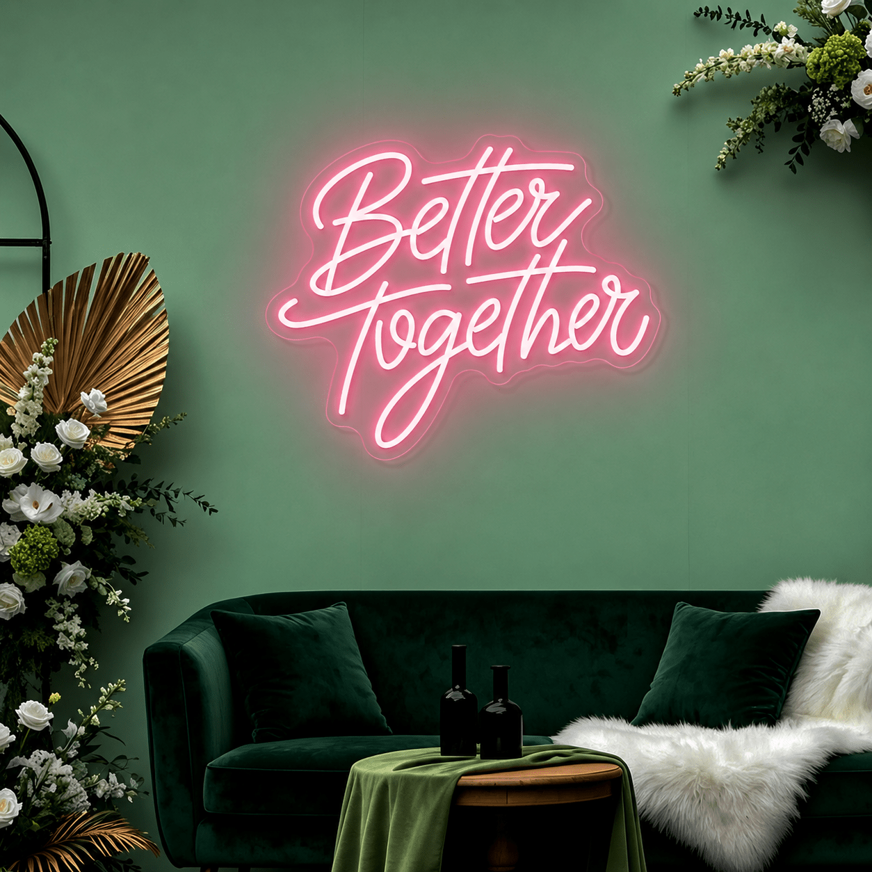 Better Together Wall Art LED Neon Sign - Shineneon