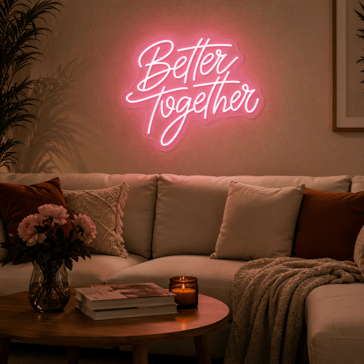 Better Together Wall Art LED Neon Sign - Shineneon