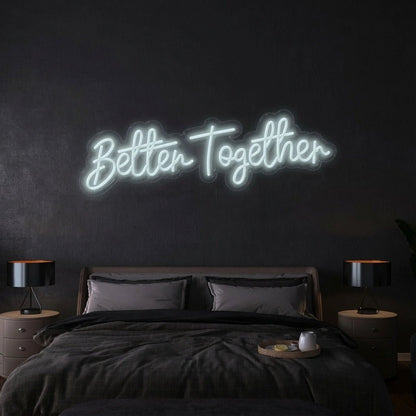 Better Together Wall Art LED Neon Sign Wall Decor - Shineneon