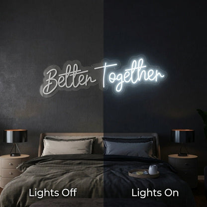 Better Together Wall Art LED Neon Sign Wall Decor - Shineneon