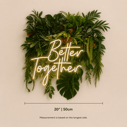 Better Together Wall Decor LED Neon Sign - Shineneon