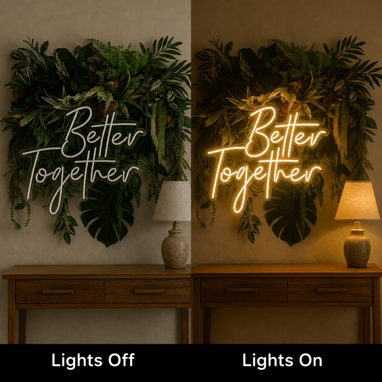 Better Together Wall Decor LED Neon Sign - Shineneon
