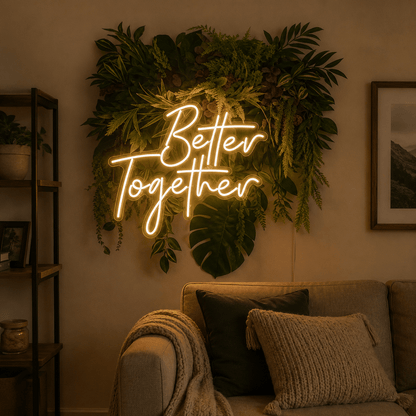 Better Together Wall Decor LED Neon Sign - Shineneon
