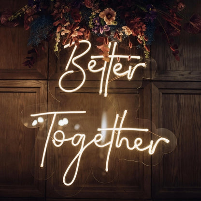 Better Together Wall Decor LED Neon Sign Wall Decor - 01 Original Product Image