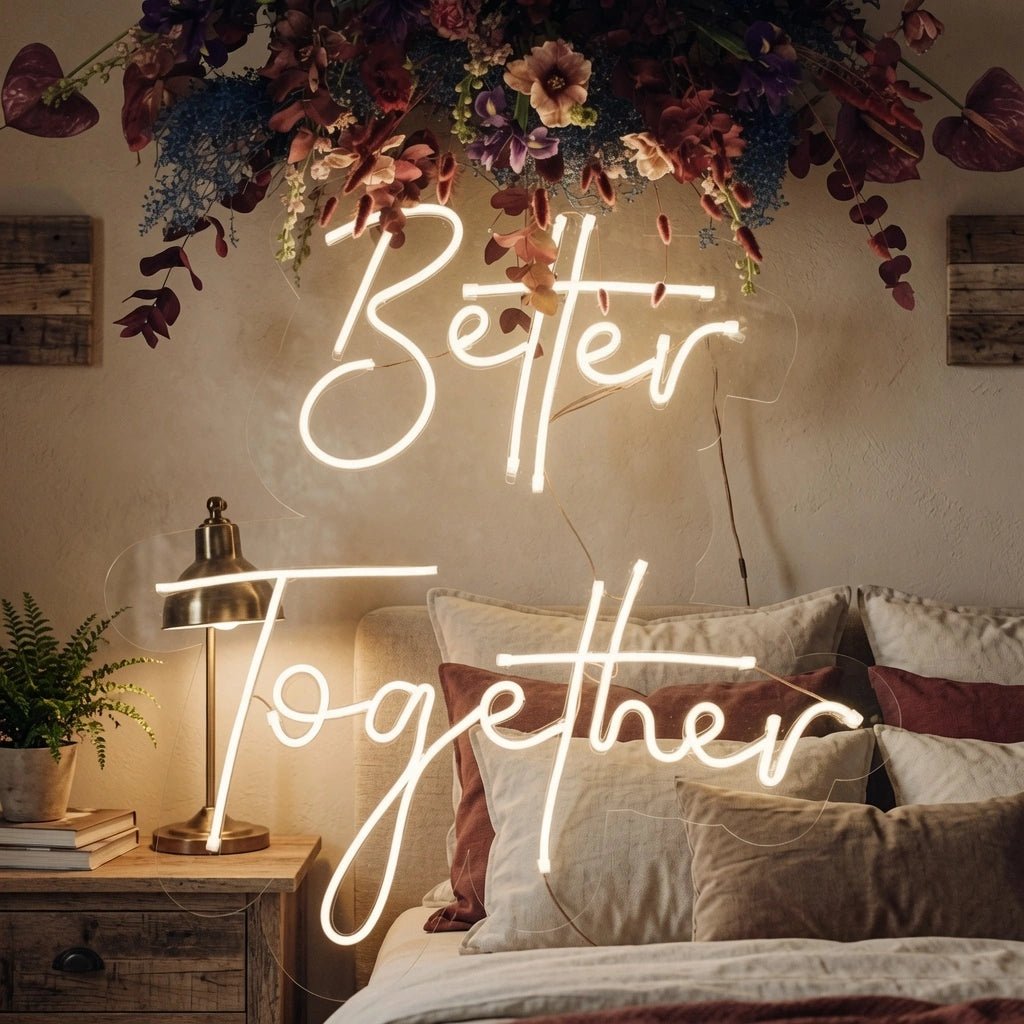 Better Together Wall Decor LED Neon Sign Wall Decor - Shineneon