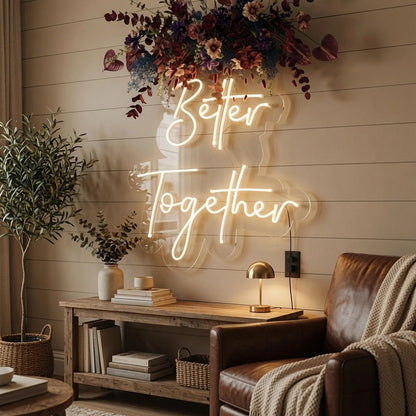 Better Together Wall Decor LED Neon Sign Wall Decor - Shineneon