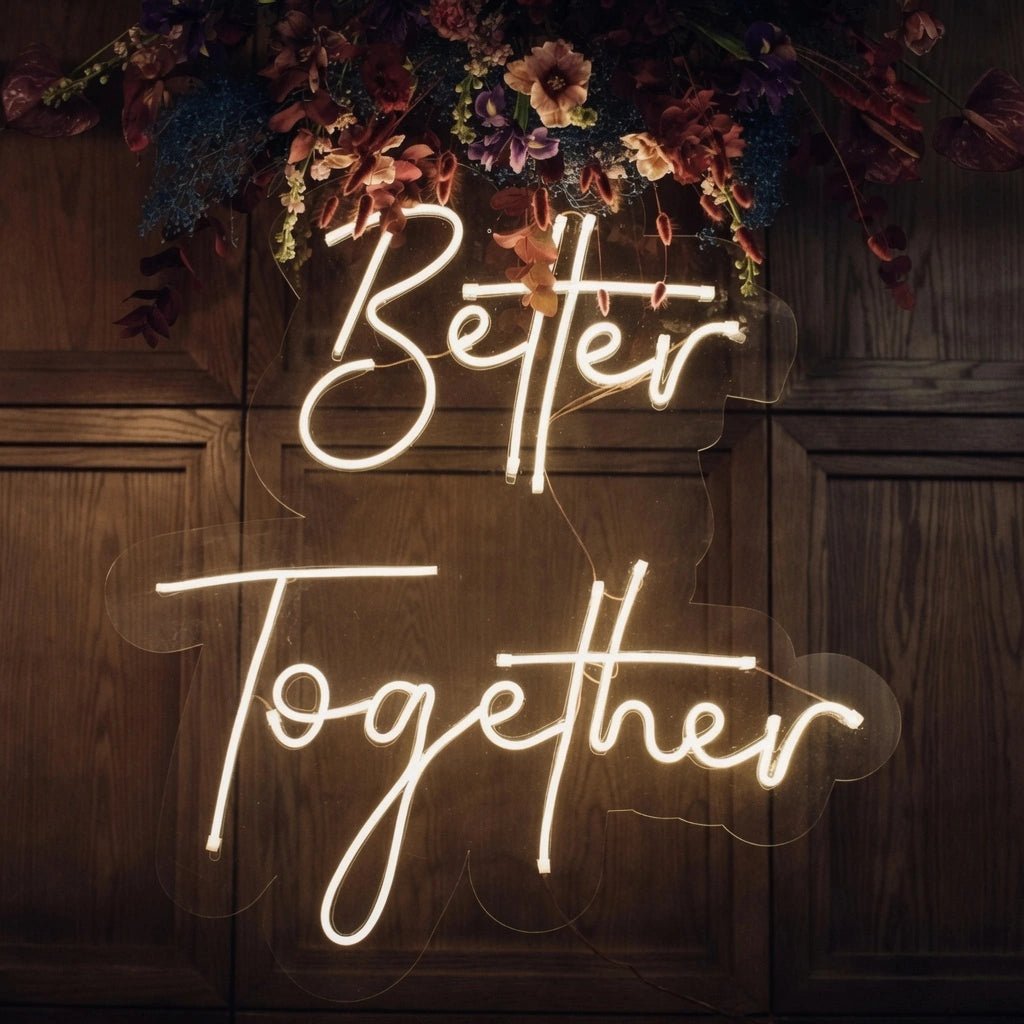 Better Together Wall Decor LED Neon Sign Wall Decor - Shineneon